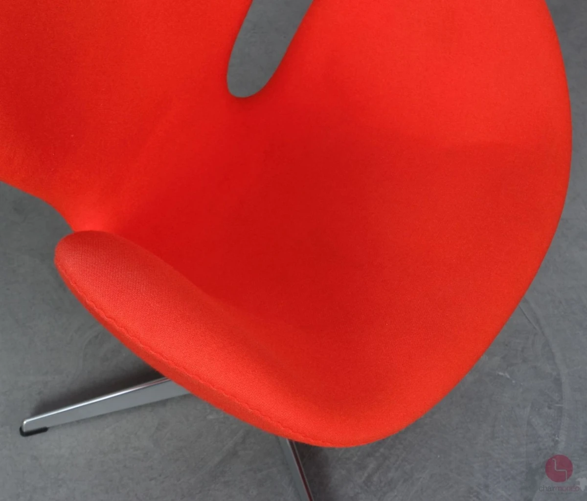 Fritz Hansen Swan Chair in Rot Lounge Sessel gebraucht