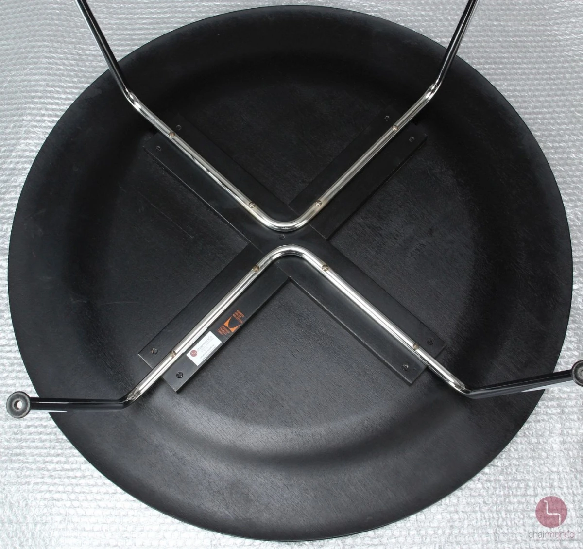 Vitra Herman Miller CTM Coffee Table Metal mit schwarzer Platte, gebraucht