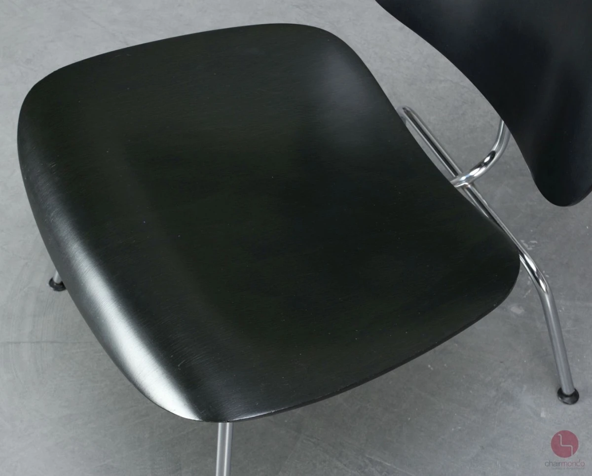 Vitra / Herman Miller LCM Lounge Chair Metal Stuhl Schwarz gebraucht