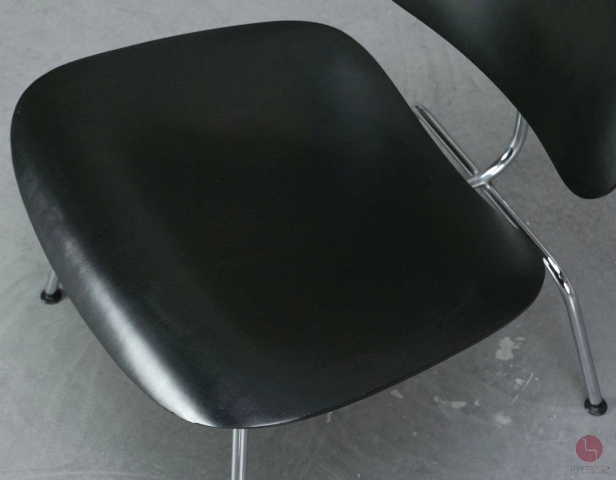 Vitra / Herman Miller LCM Lounge Chair Metal Stuhl Schwarz gebraucht