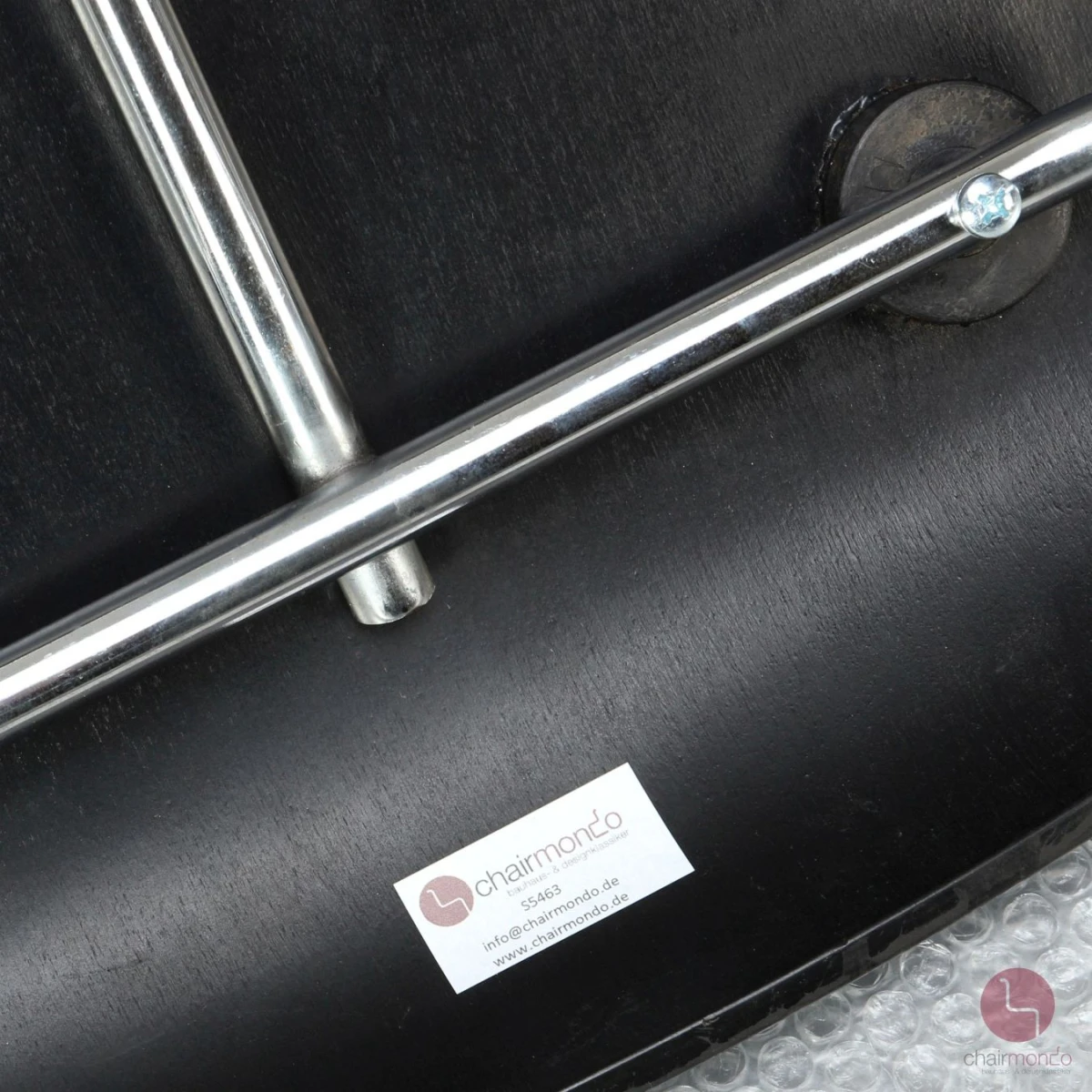 Vitra / Herman Miller LCM Lounge Chair Metal Stuhl Schwarz gebraucht