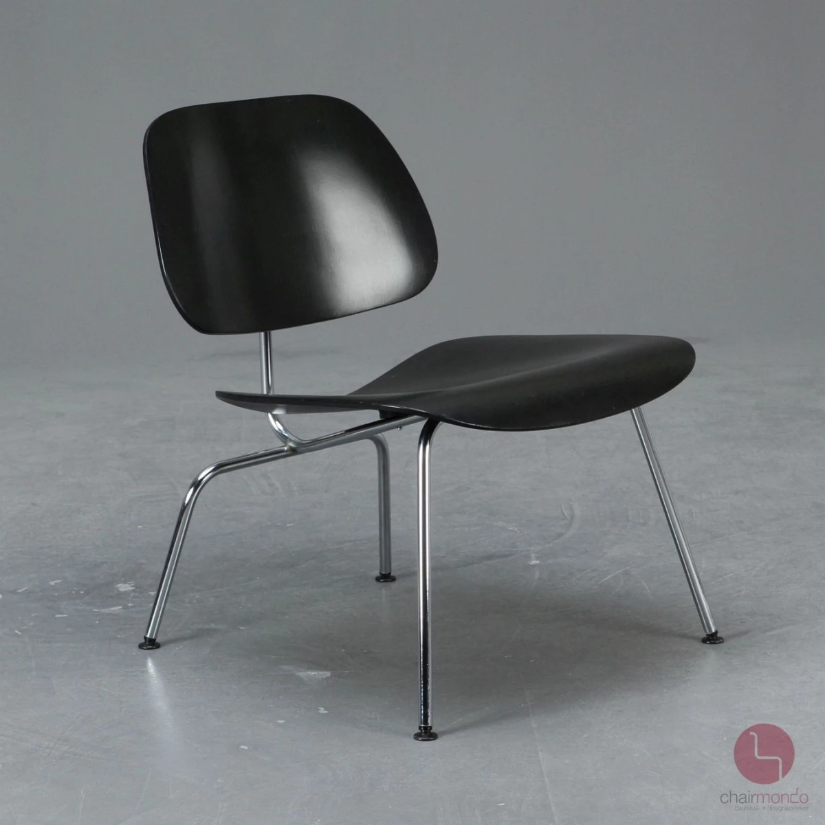 Vitra / Herman Miller LCM Lounge Chair Metal Stuhl Schwarz gebraucht