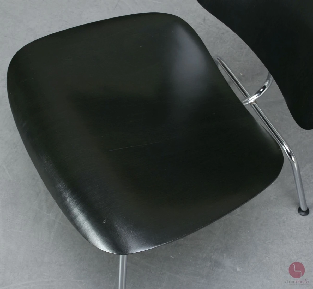Vitra / Herman Miller LCM Lounge Chair Metal Stuhl Schwarz gebraucht