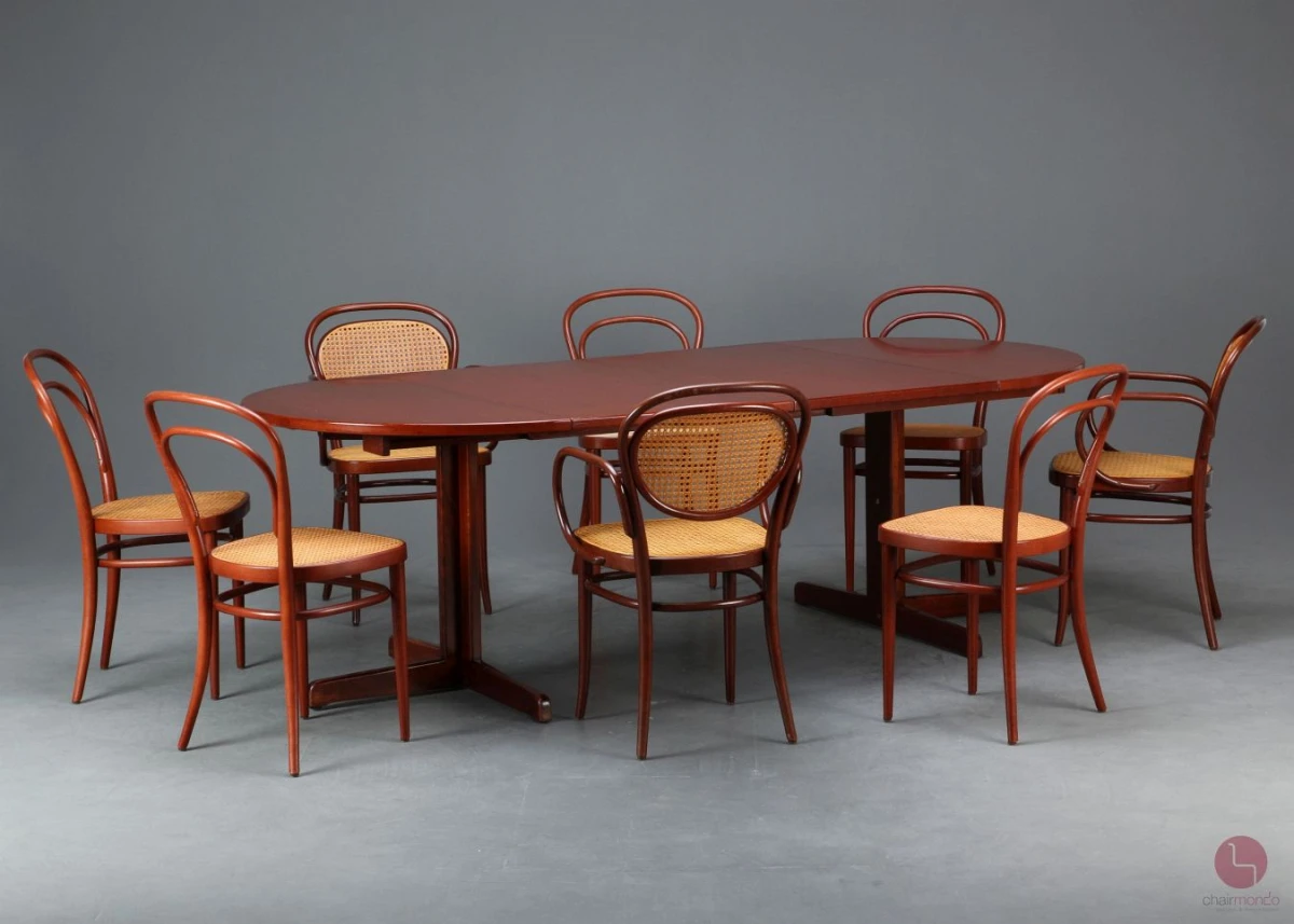 Thonet 1051 Esstisch in Mahagoni 110 - 230 cm ausziehbar gebraucht