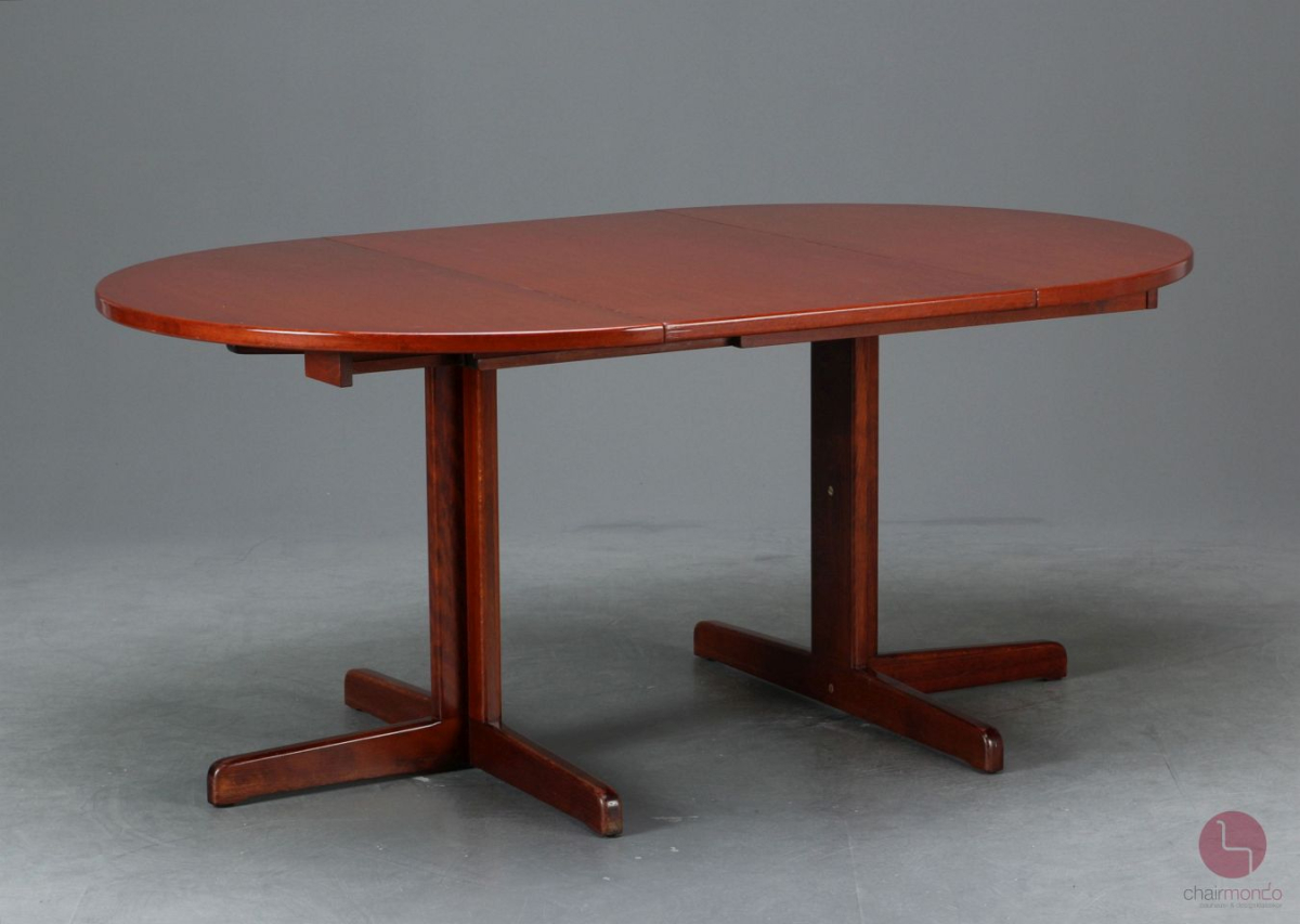 Preview: Thonet 1051 Esstisch in Mahagoni 110 - 230 cm ausziehbar gebraucht