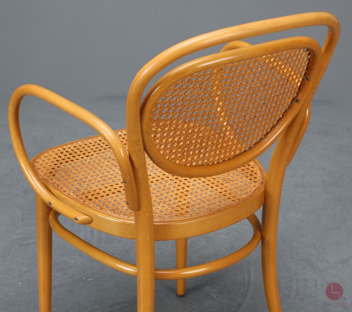 Preview: Thonet 215 RF Kirsche Bugholzstuhl mit Geflecht Buche gebraucht