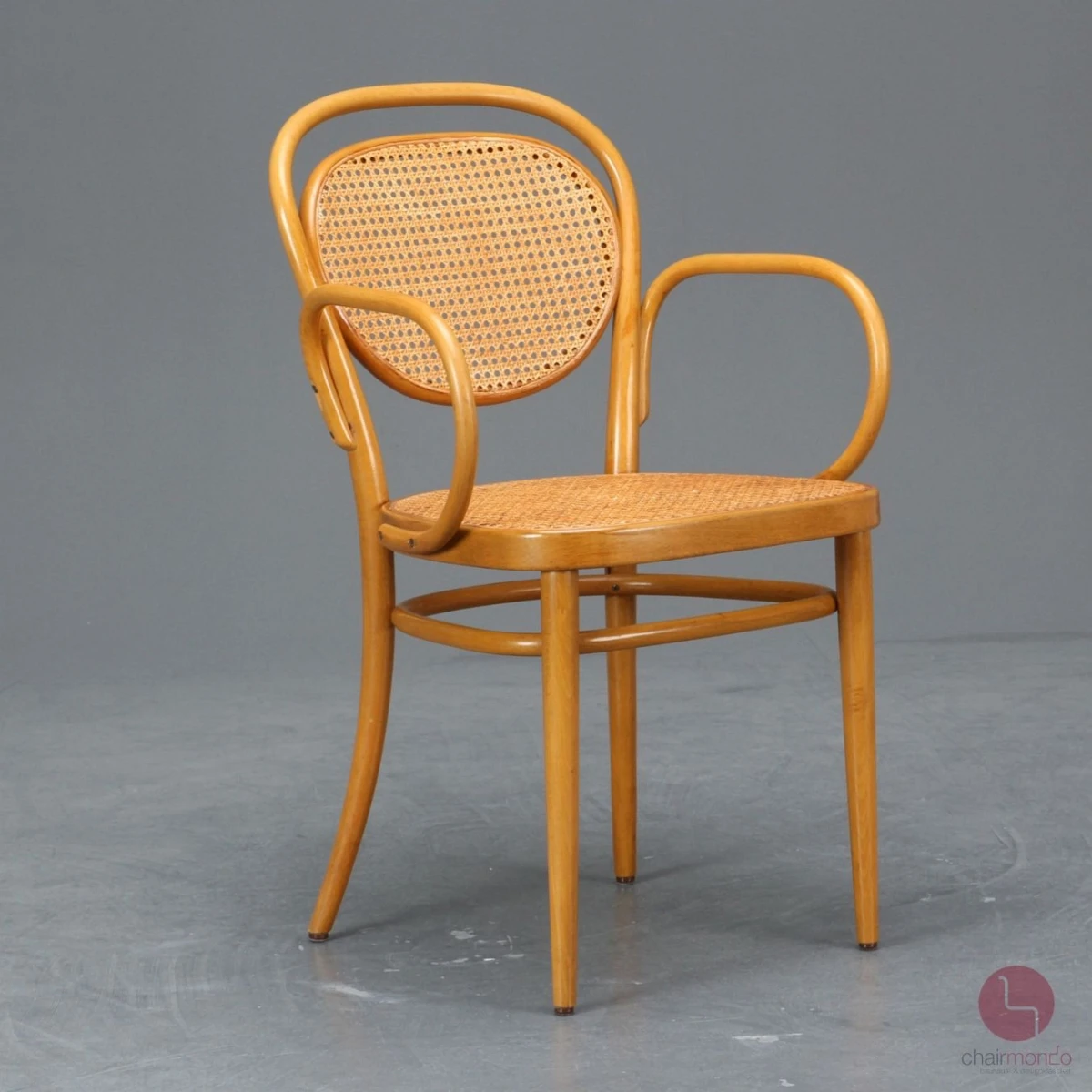 Thonet 215 RF Kirsche Bugholzstuhl mit Geflecht Buche gebraucht