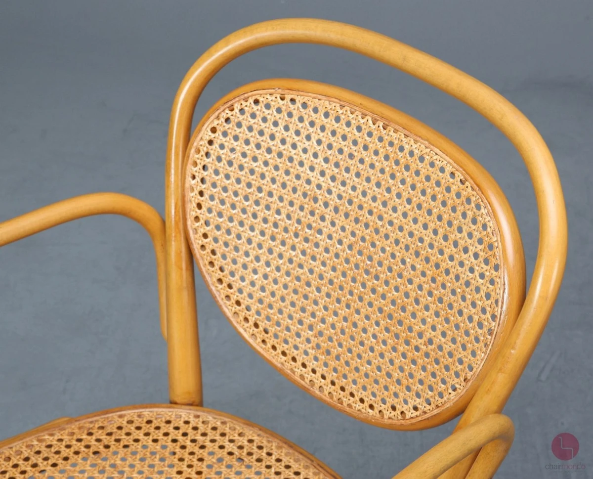 Thonet 215 RF Kirsche Bugholzstuhl mit Geflecht Buche gebraucht