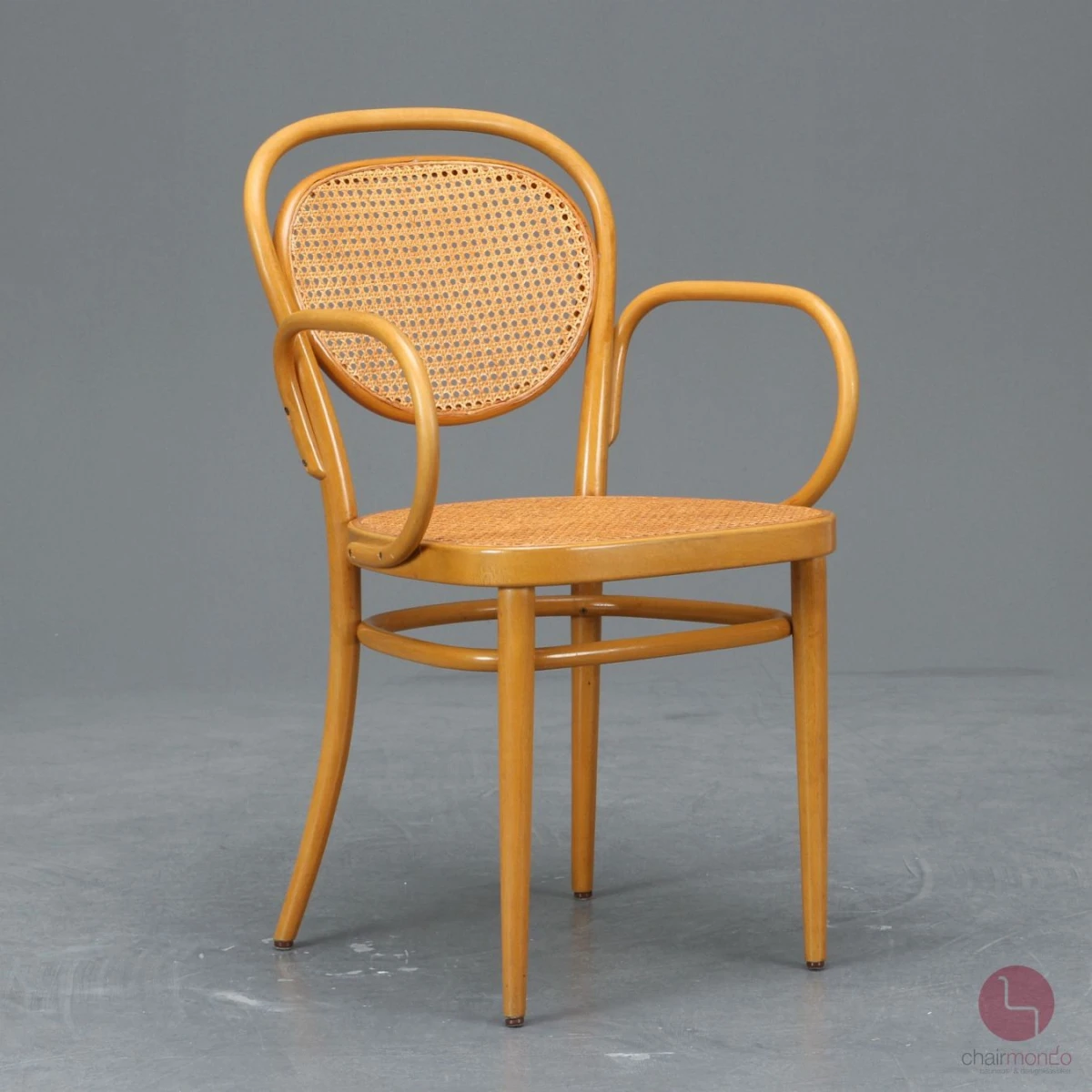 Thonet 215 RF Kirsche Bugholzstuhl mit Geflecht Buche gebraucht