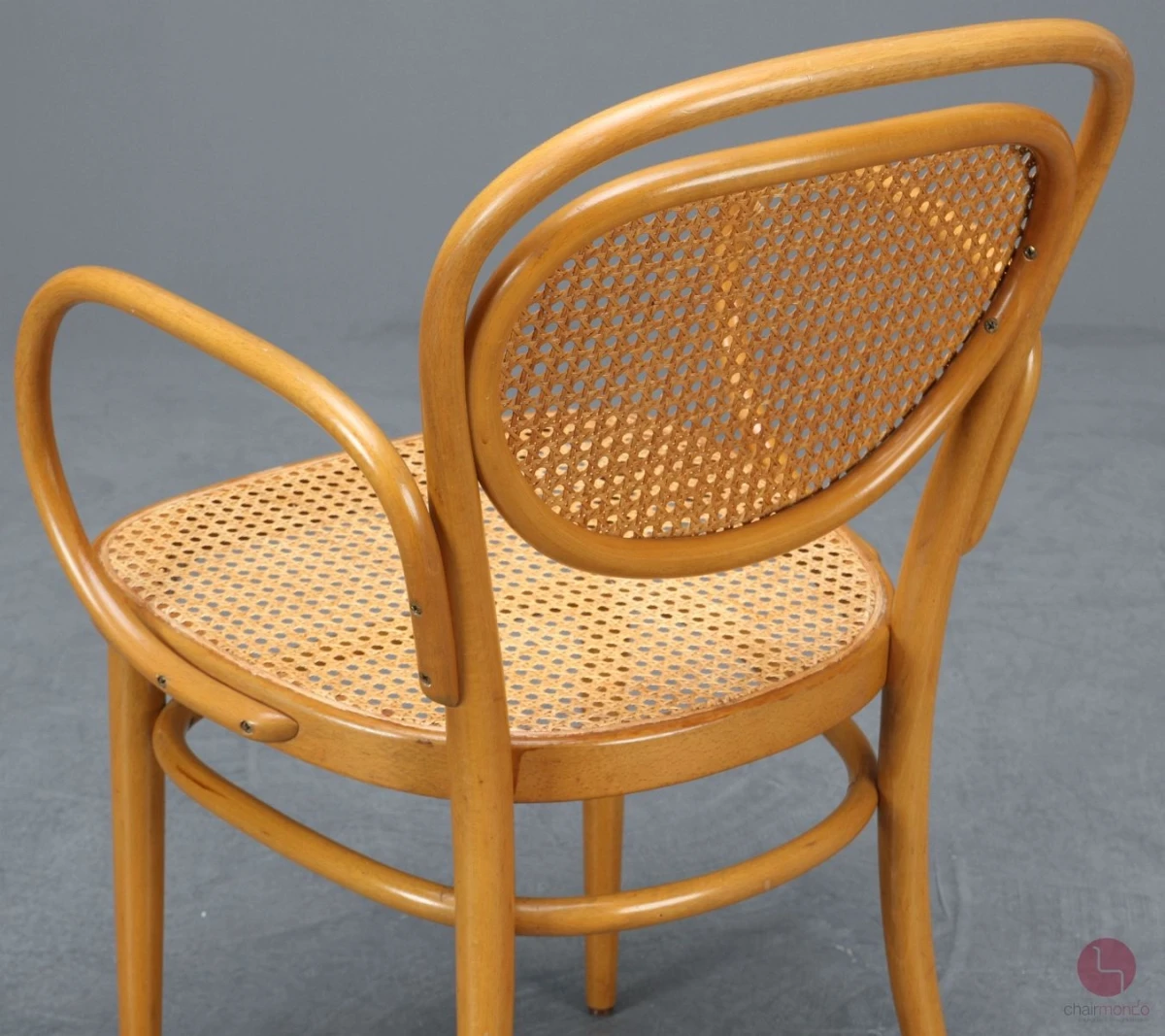 Thonet 215 RF Kirsche Bugholzstuhl mit Geflecht Buche gebraucht