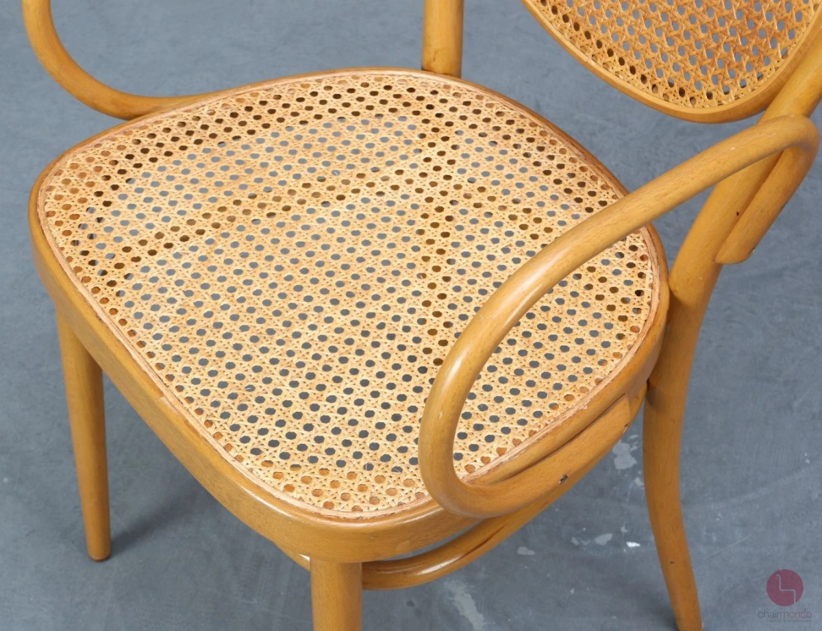 Thonet 215 RF Kirsche Bugholzstuhl mit Geflecht Buche gebraucht