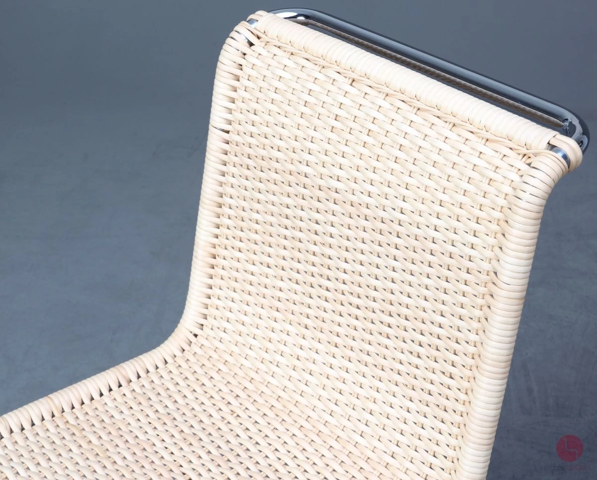 Thonet S533 R Freischwinger MR10 Sessel mit neuem Geflecht, gebraucht