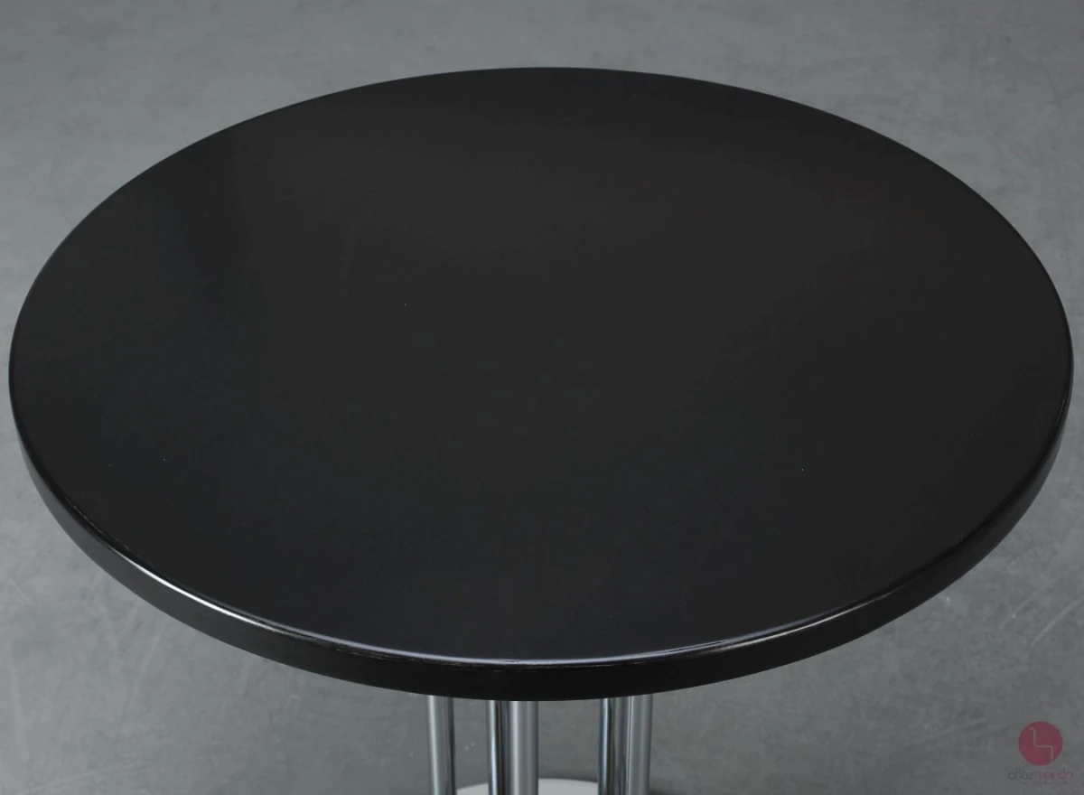 Thonet S1048 Bistro Tisch in Schwarz 70 cm - gebraucht