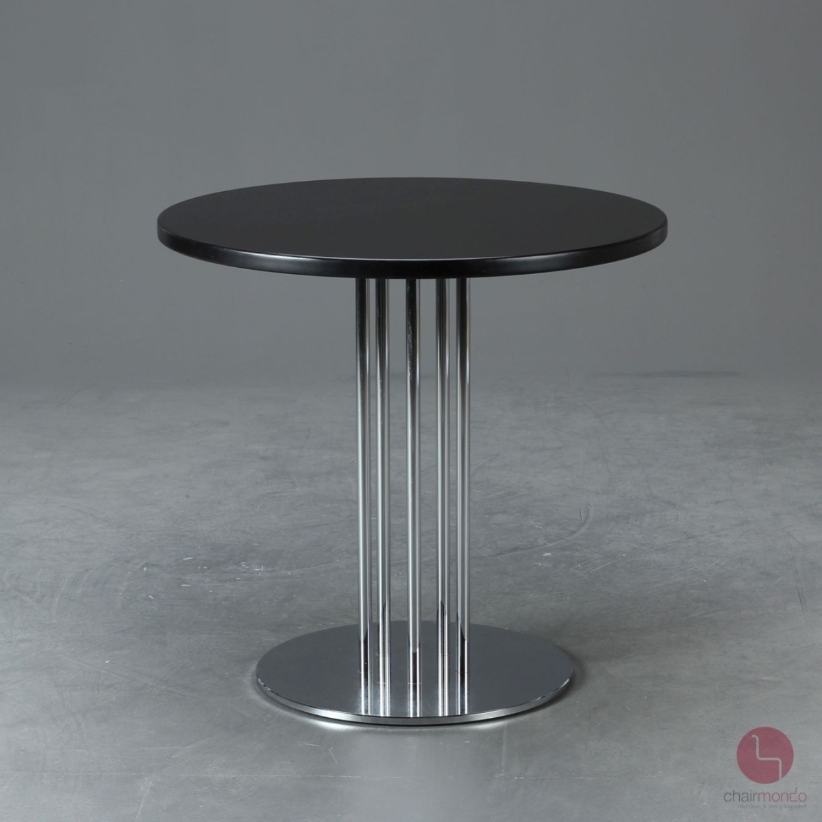 Preview: Thonet S1048 Bistro Tisch in Schwarz 78 cm - gebraucht