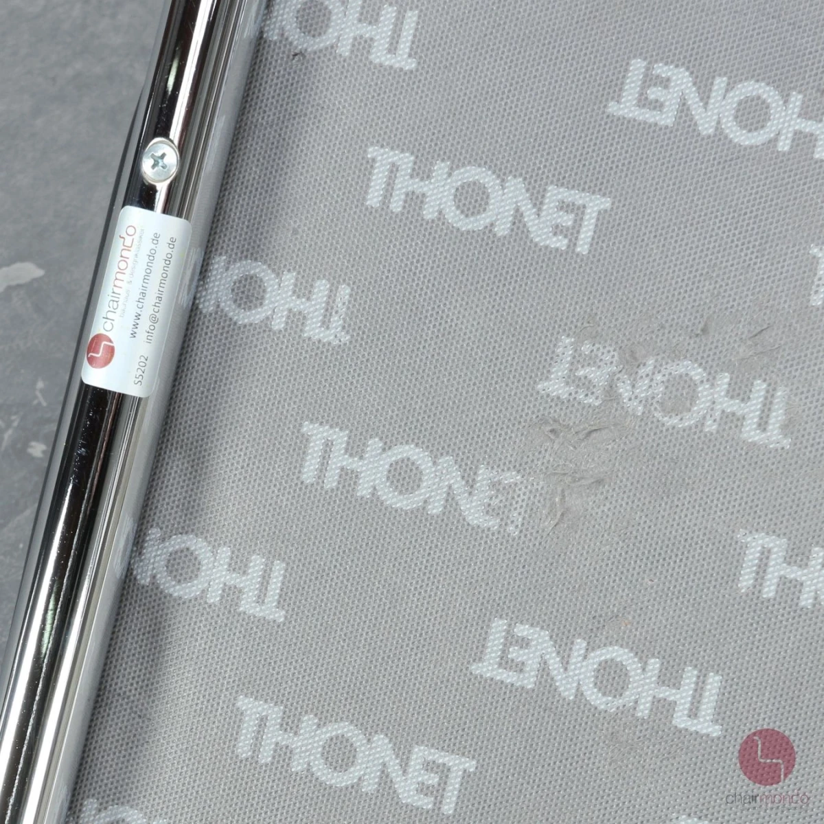 Thonet S32 PV Freischwinger Leder Schwarz gebraucht