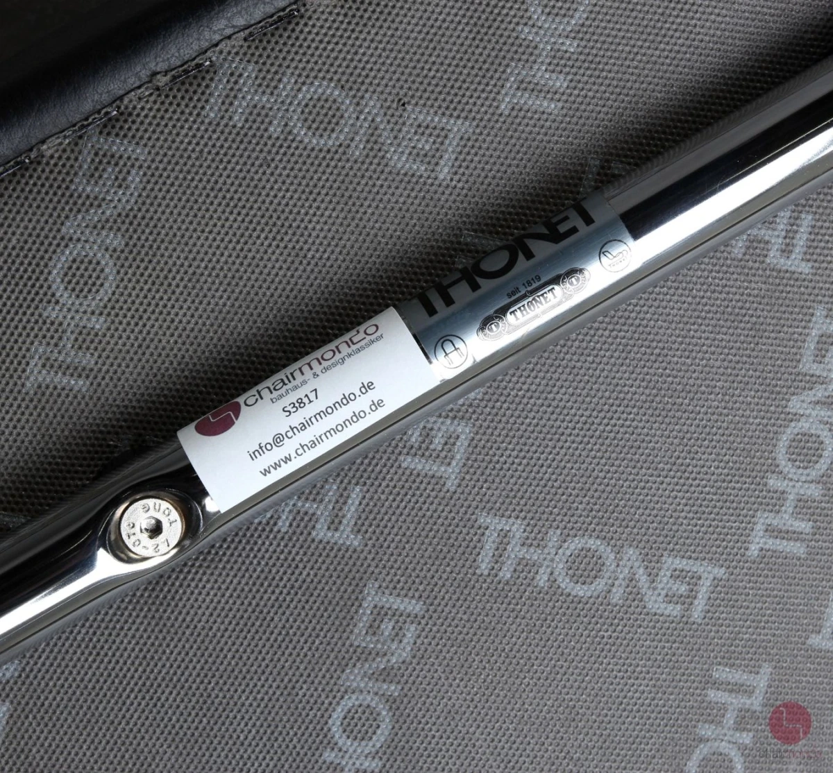 Thonet S61 Leder Freischwinger Konferenzstuhl Schwarz gebraucht