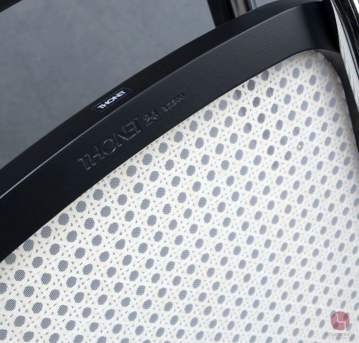 Thonet S64 V Freischwinger Schwarz mit Geflecht + Stützgewebe gebraucht