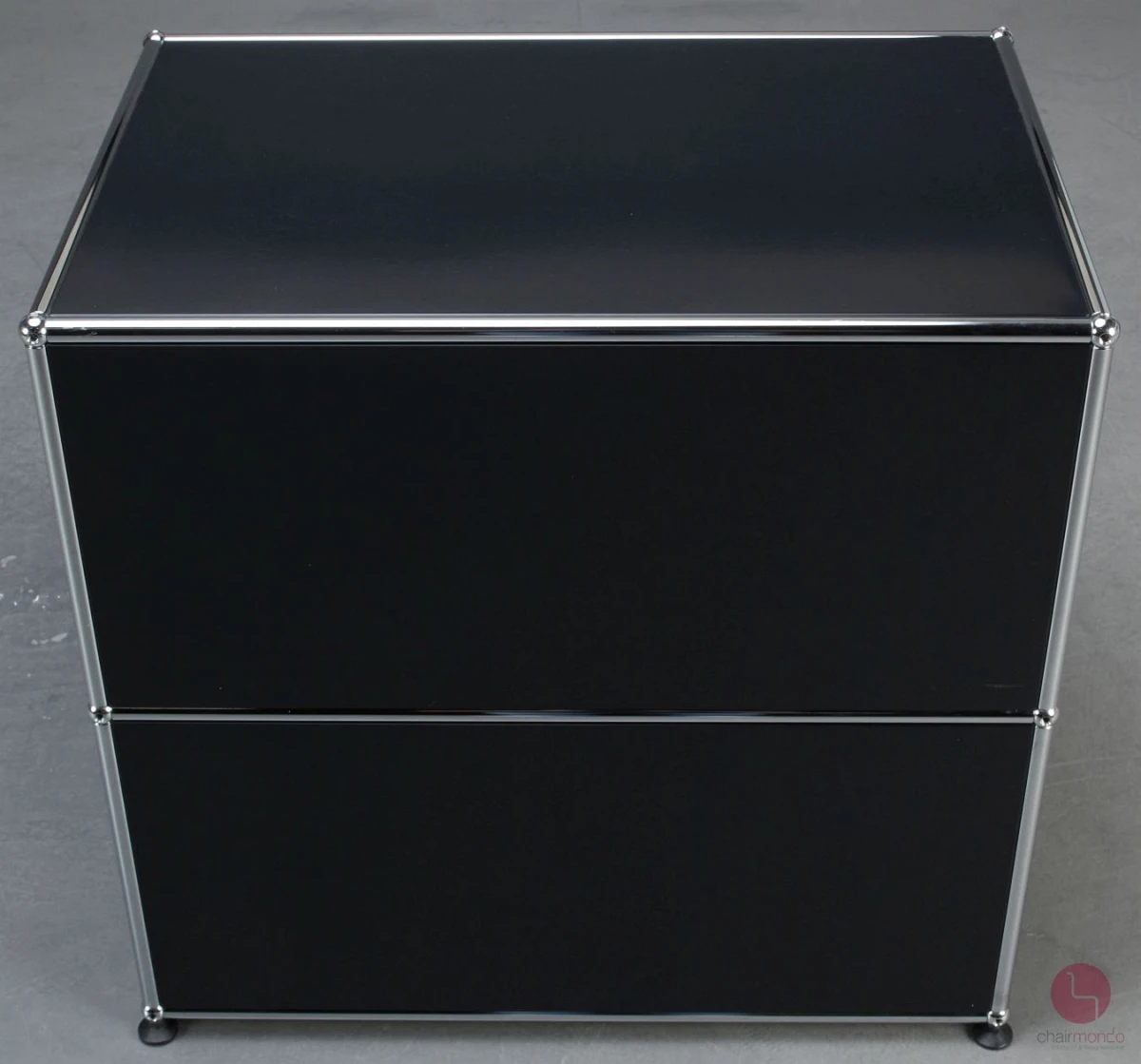 USM Haller Techniksideboard Schwarz mit Schubladen 75 x 75 x 50 cm gebraucht