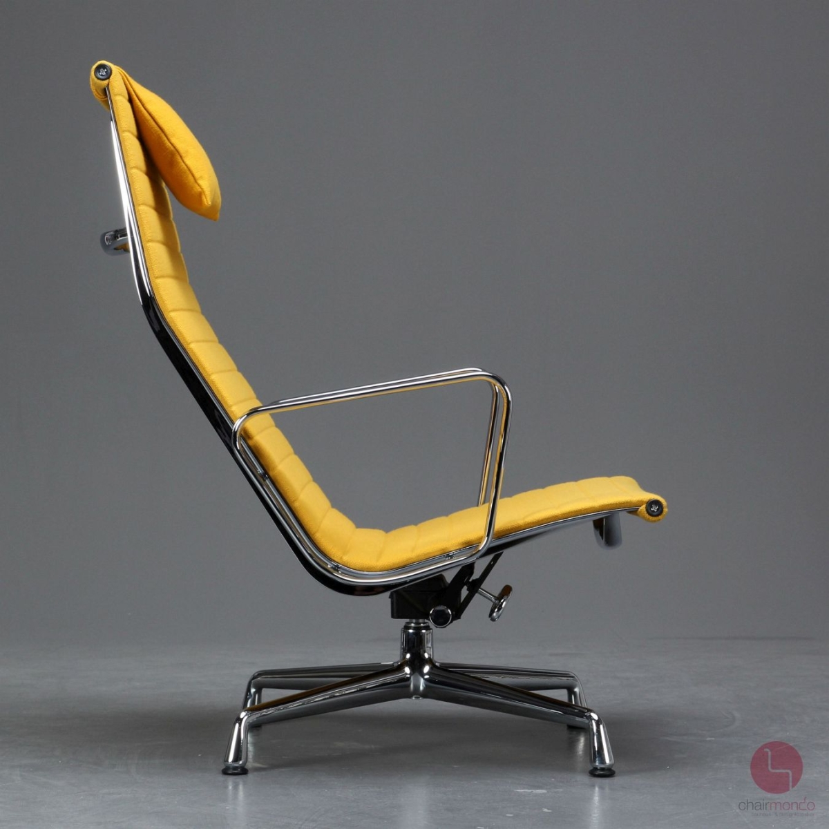 Preview: Vitra EA 124 Aluminium Chair Sessel Hopsak Gelb gebraucht