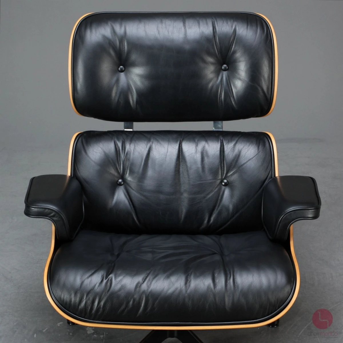 Vitra Eames Lounge Chair XL Palisander mit schwarzem Leder gebraucht