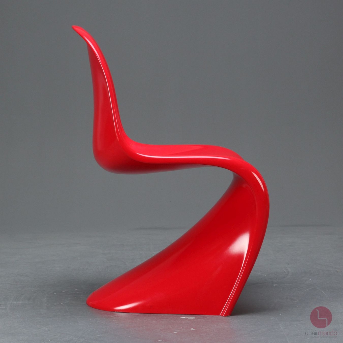 Preview: Vitra Panton Chair Classic Rot Hochglanz gebraucht