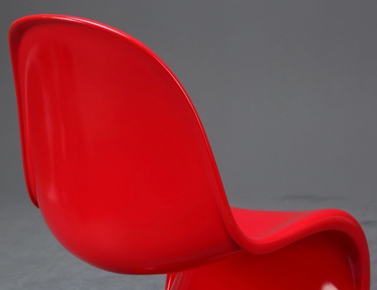 Vitra Panton Chair Classic Rot Hochglanz gebraucht