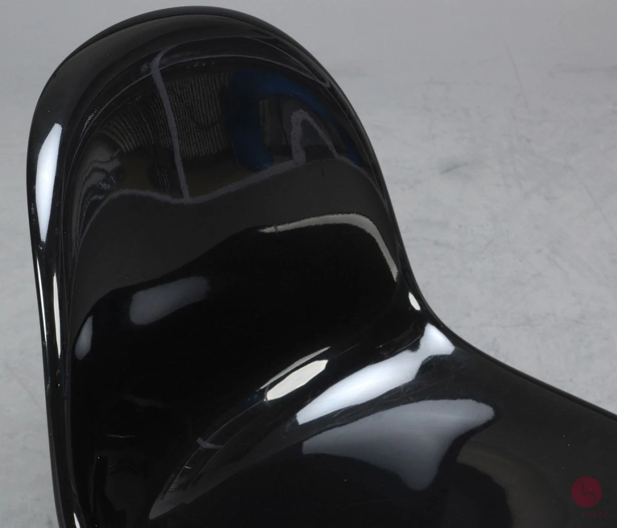 Vitra Panton Chair Classic Stuhl Schwarz Hochglanz gebraucht