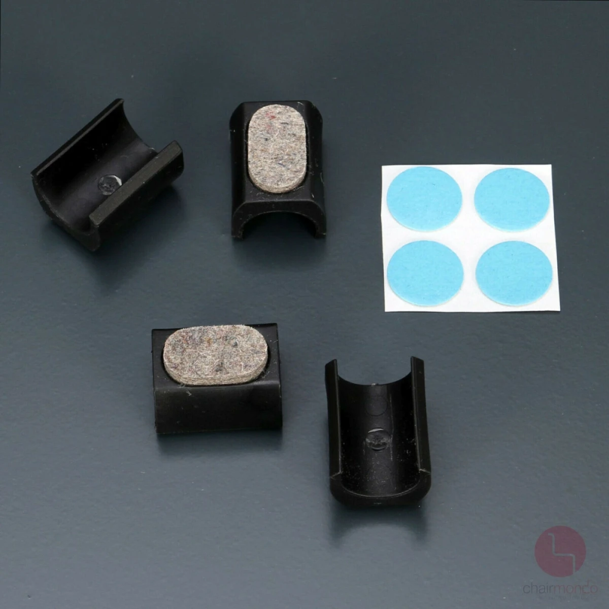 Klemmgleiter-Set-mit-Filz-passend-für-Wasily-Chair-Schwarz-Produktdetailfoto-1