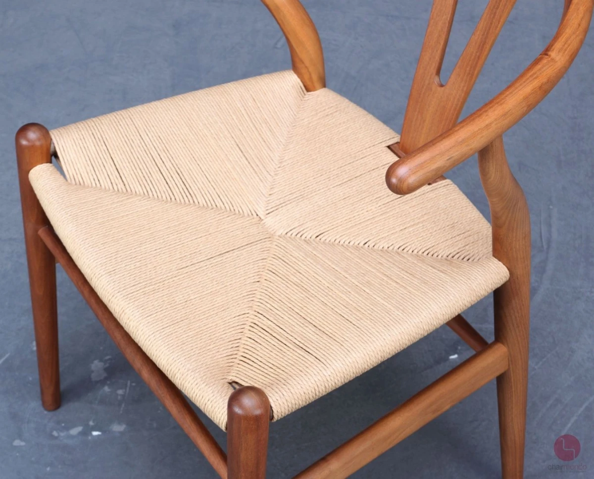 Carl Hansen & Søn Wishbone Chair CH24 Walnuss geölt Nussbaum braun gebraucht