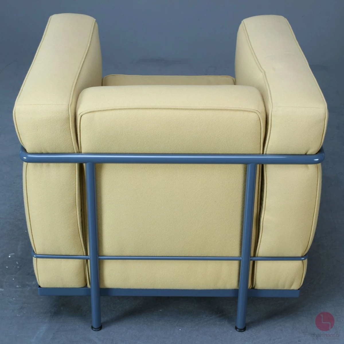 Cassina LC2 Le Corbusier Sessel Stoff Gelb gebraucht