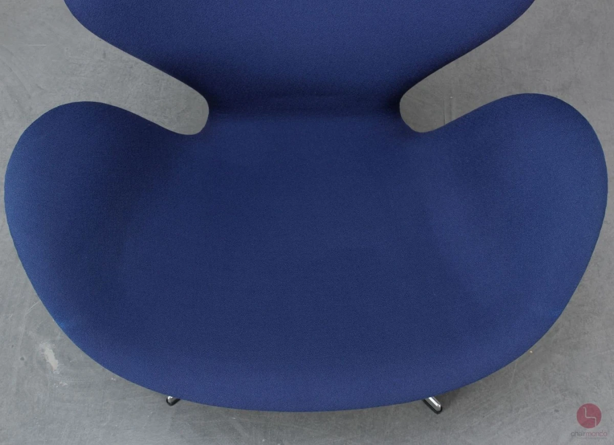 Fritz Hansen Swan Chair in Blau Lounge Sessel gebraucht