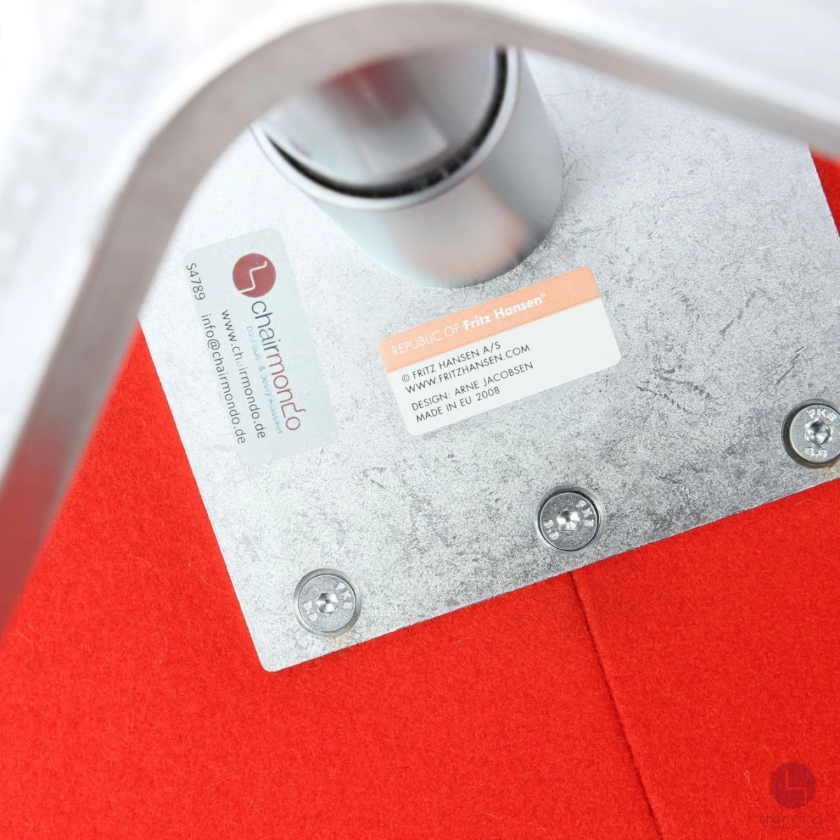 Fritz Hansen Swan Chair in Rot Lounge Sessel gebraucht