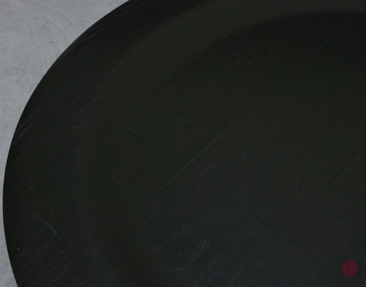 Vitra Herman Miller CTM Coffee Table Metal mit schwarzer Platte, gebraucht