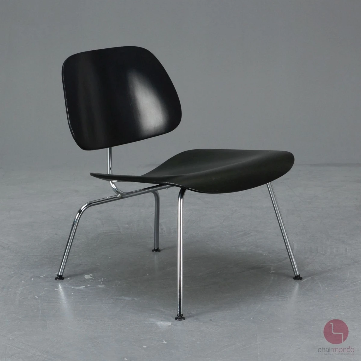 Vitra / Herman Miller LCM Lounge Chair Metal Stuhl Schwarz gebraucht