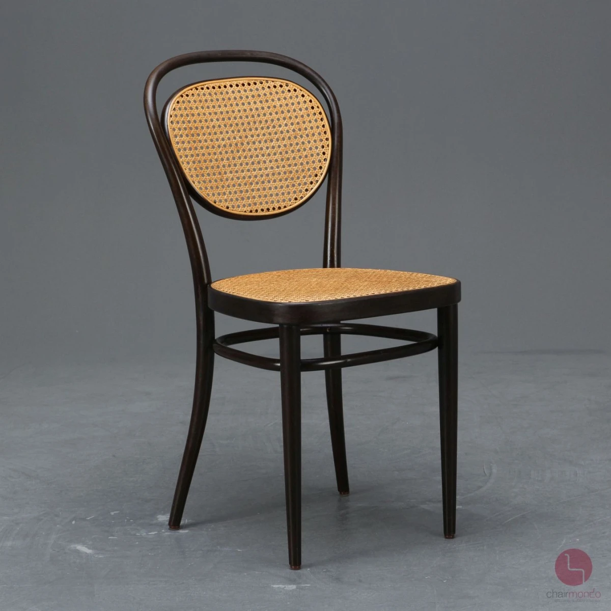 Thonet 215 R Bugholzstuhl Braun mit Geflecht gebraucht
