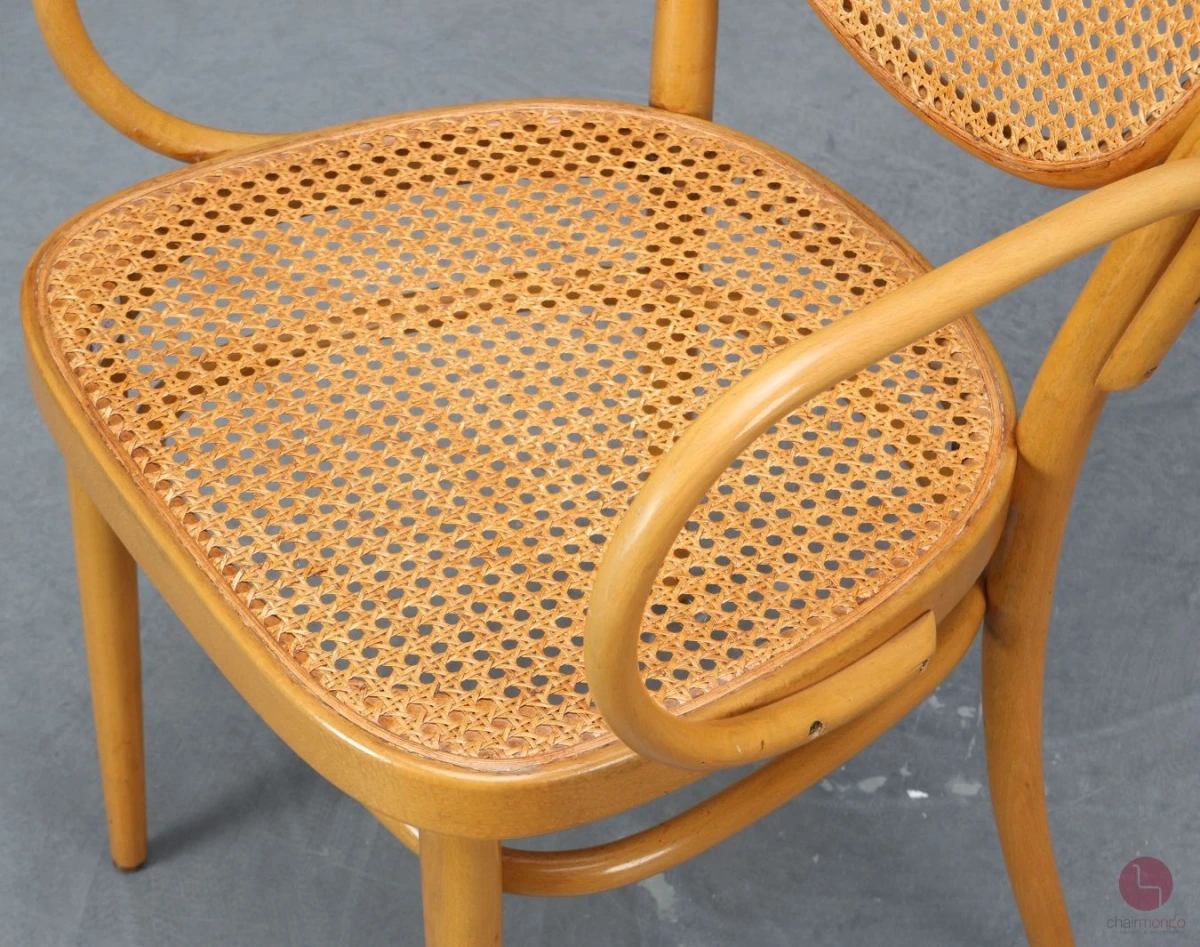 Thonet 215 RF Kirsche Bugholzstuhl mit Geflecht Buche gebraucht