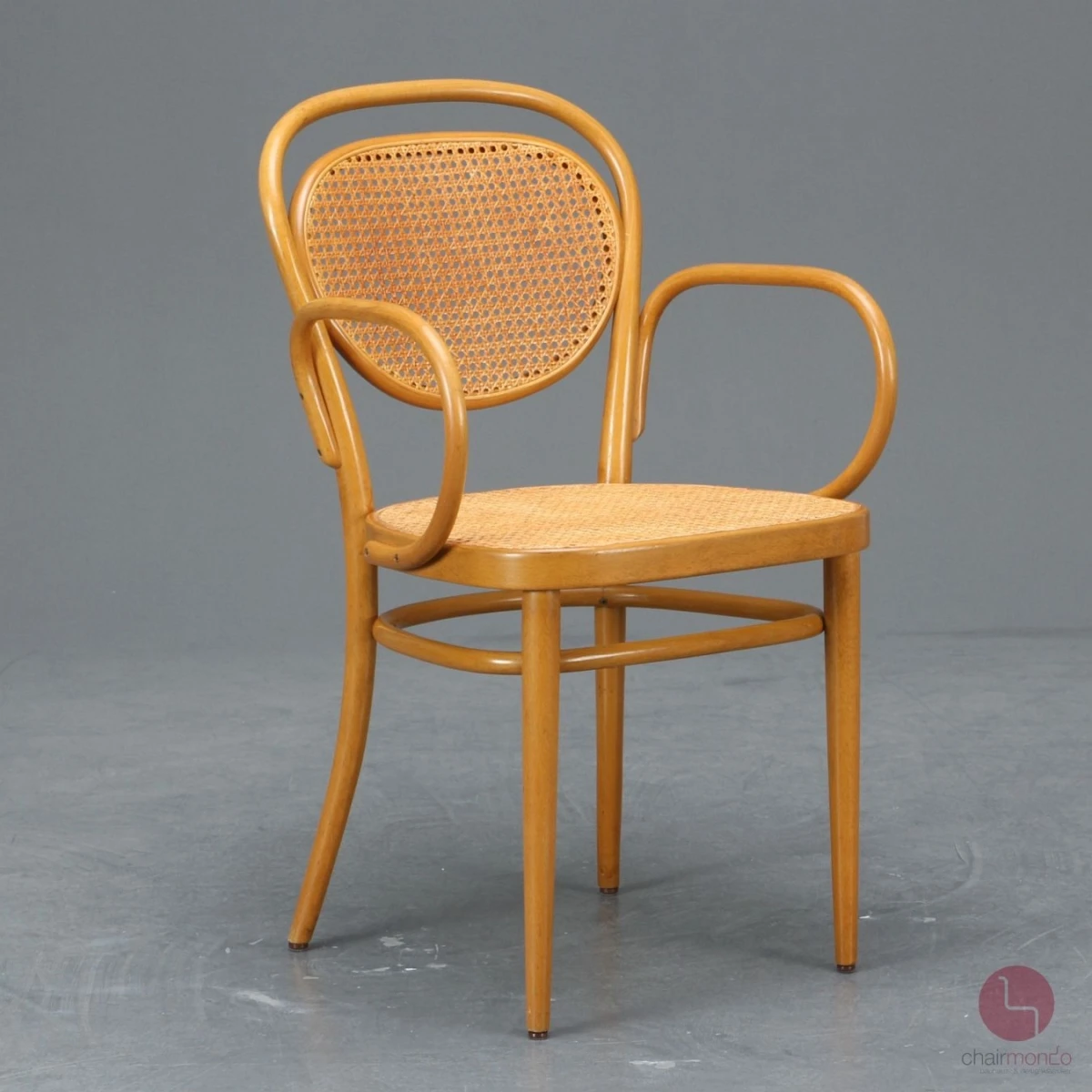 Thonet 215 RF Kirsche Bugholzstuhl mit Geflecht Buche gebraucht