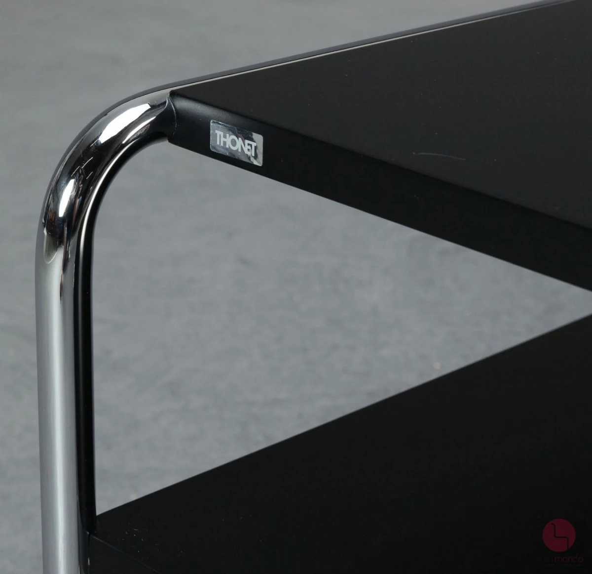 Thonet B20 b/1 Couchtisch Beistelltisch Schwarz gebraucht