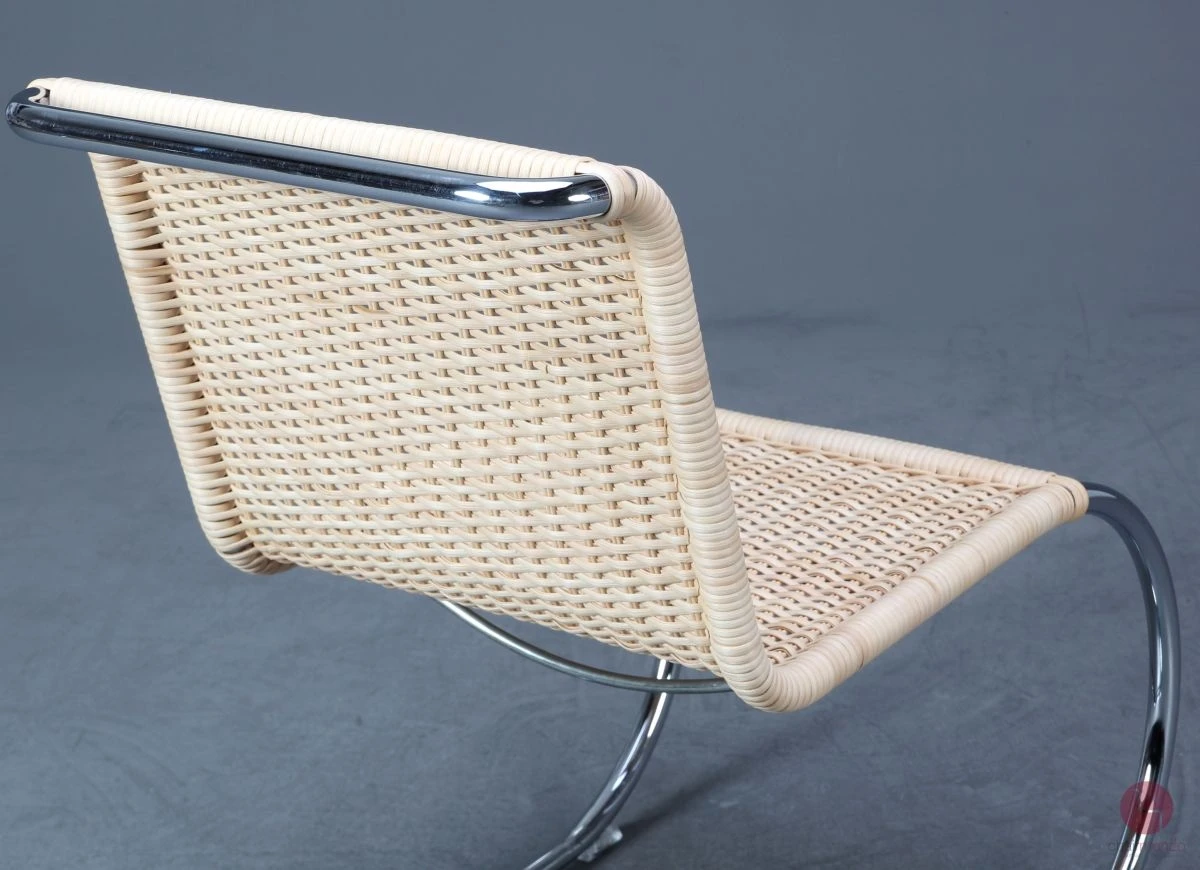 Thonet S533 R Freischwinger MR10 Sessel mit neuem Geflecht, gebraucht