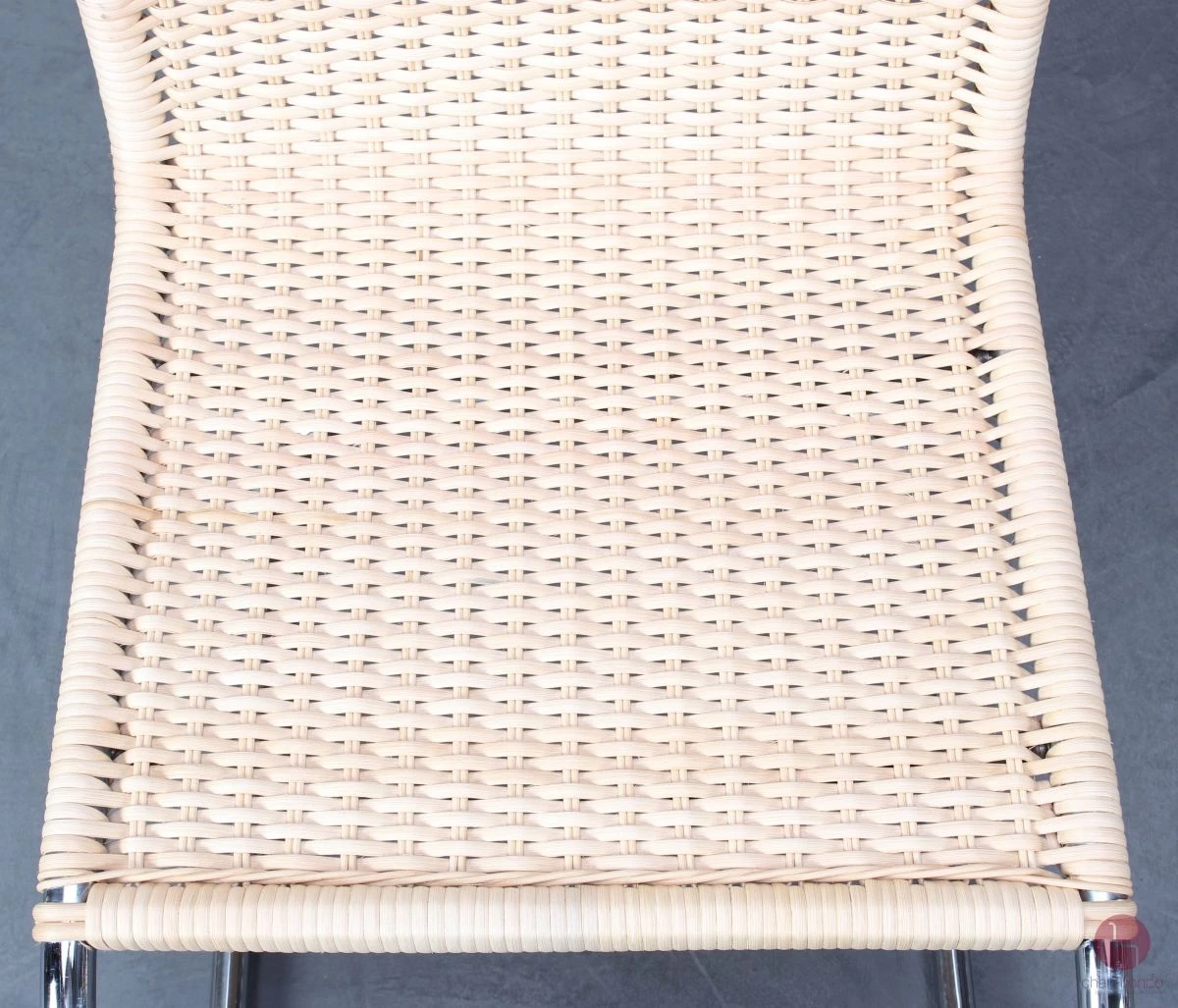 Thonet S533 R Freischwinger MR10 Sessel mit neuem Geflecht, gebraucht
