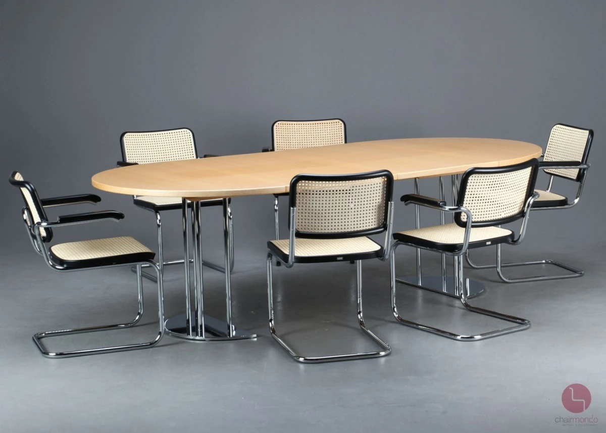 Thonet S1047 Esstisch in Buche Natur, bis 240 cm ausziehbar, gebraucht