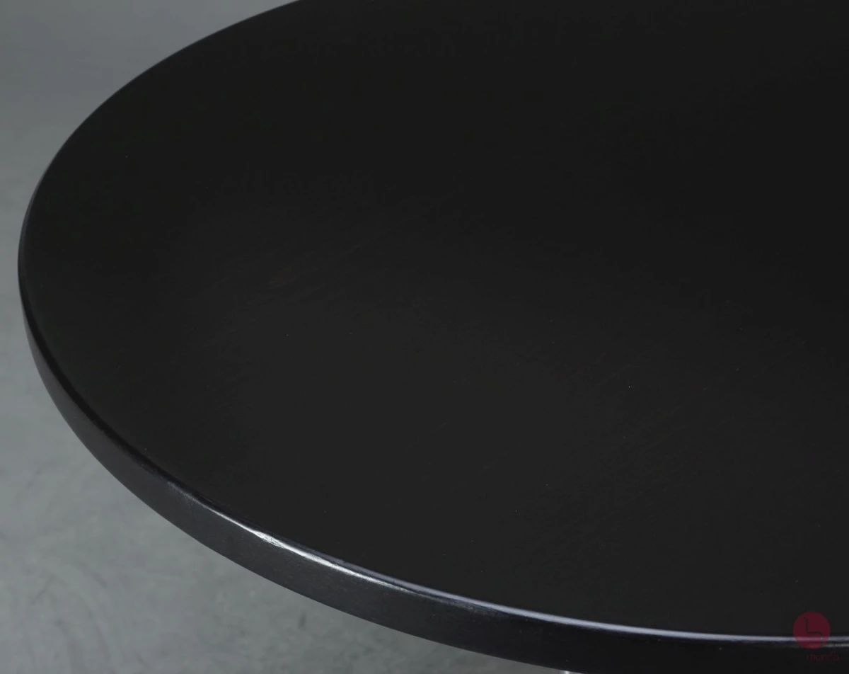 Thonet S1048 Bistro Tisch in Schwarz 78 cm - gebraucht