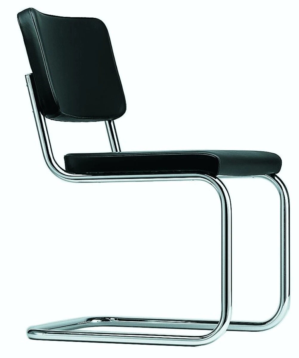 Thonet S32 PV Freischwinger vollumpolstert mit Stoff oder Leder - Neuware