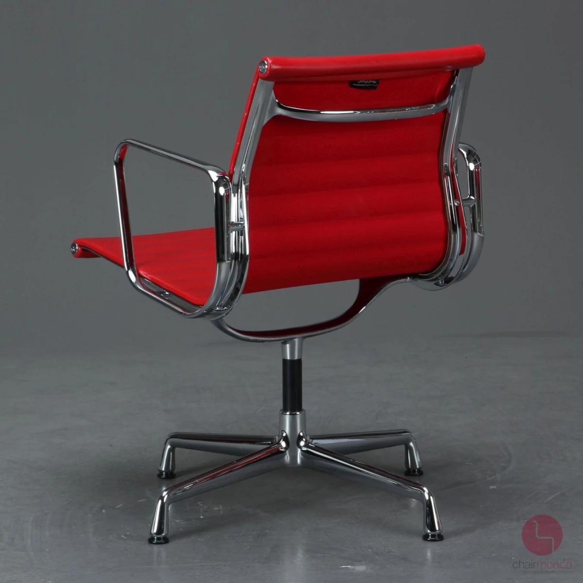 Vitra EA 108 Aluminium Chair Leder Rot 2014 gebraucht