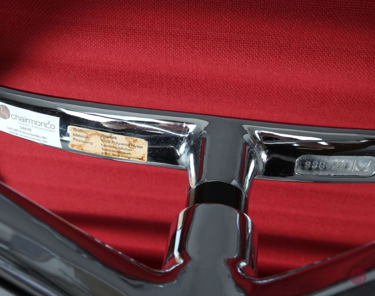 Vitra EA 115 Aluminium Chair Sessel Hopsak Himbeer Rot gebraucht