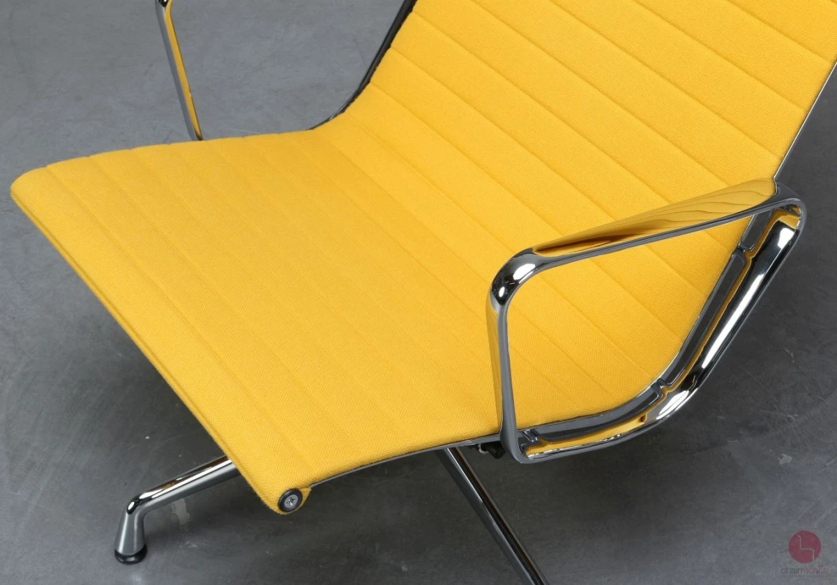 Vitra EA 124 Aluminium Chair Sessel Hopsak Gelb gebraucht