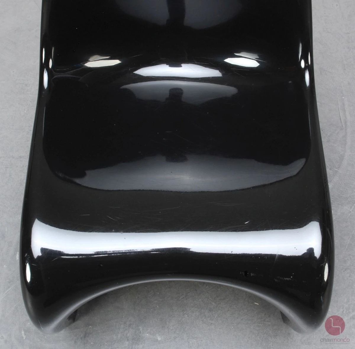 Vitra Panton Chair Classic Stuhl Schwarz Hochglanz gebraucht